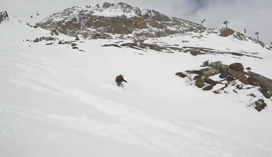 Better late than never - Powder in Sölden